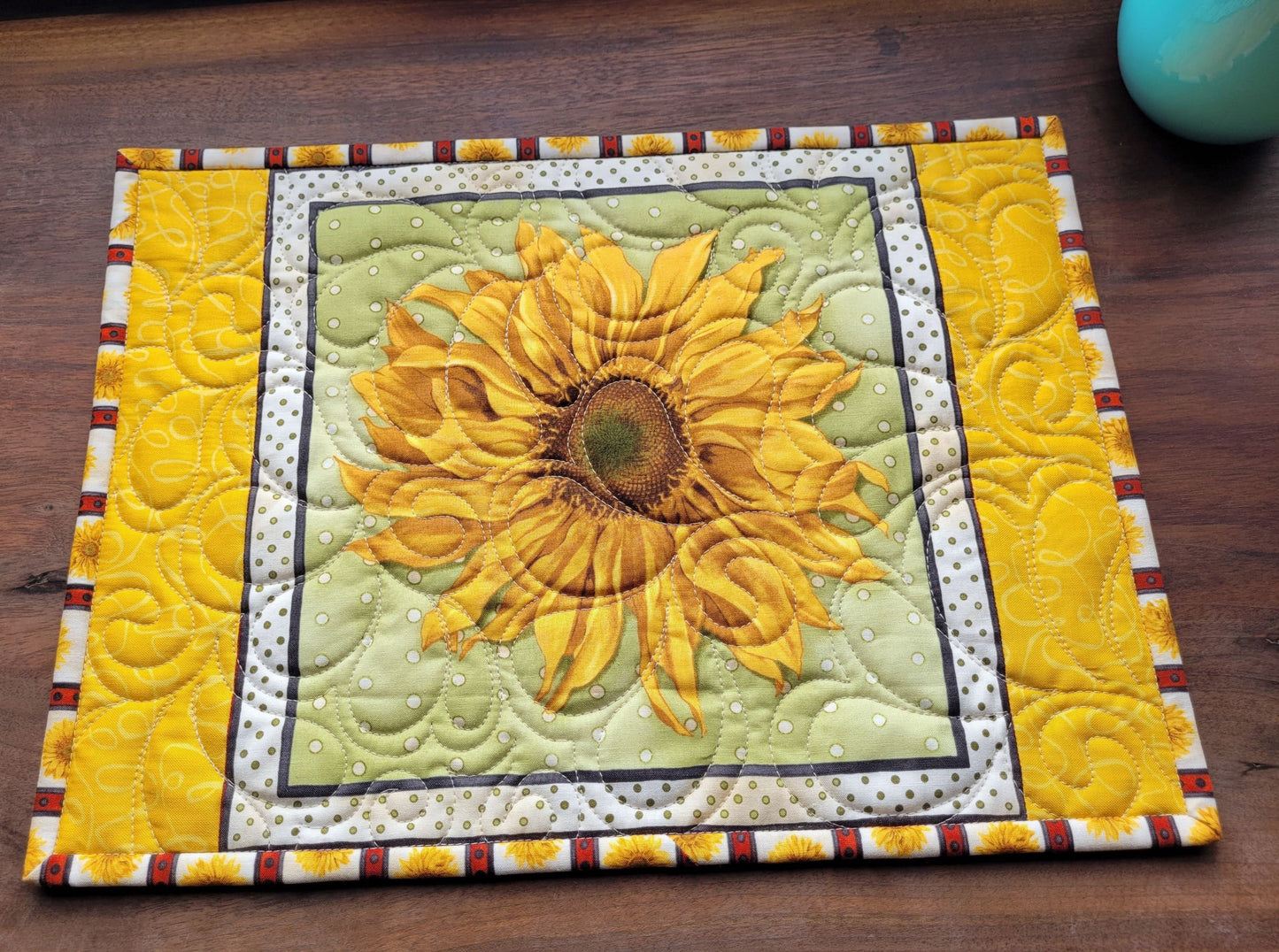 sunflower placemat