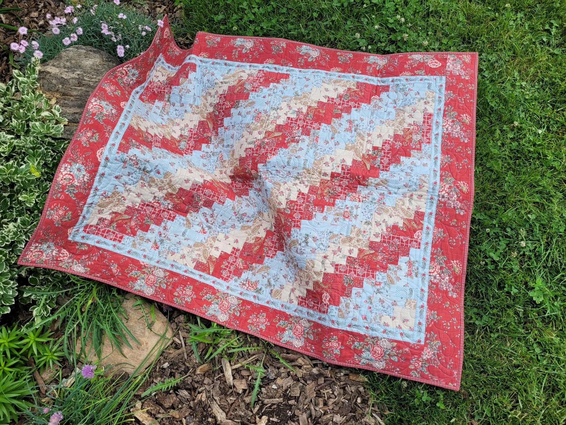 log cabin quilt