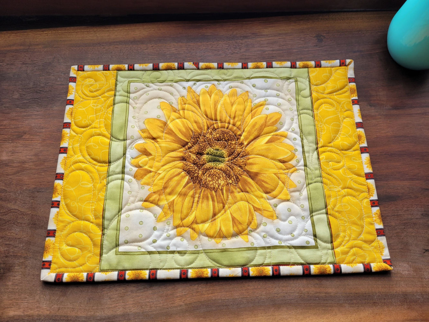 sunflower placemat