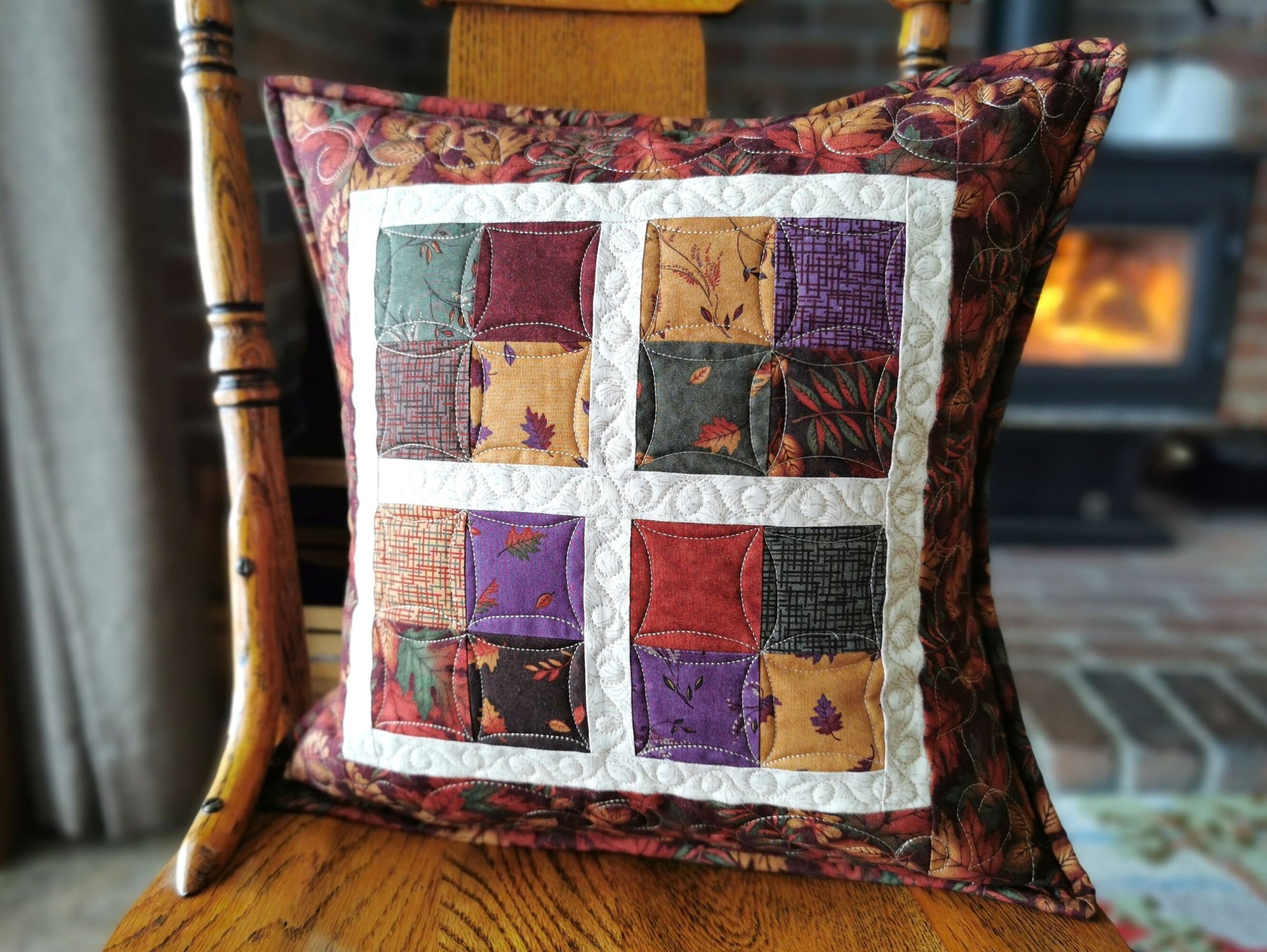 rustic sofa cushion for autumn