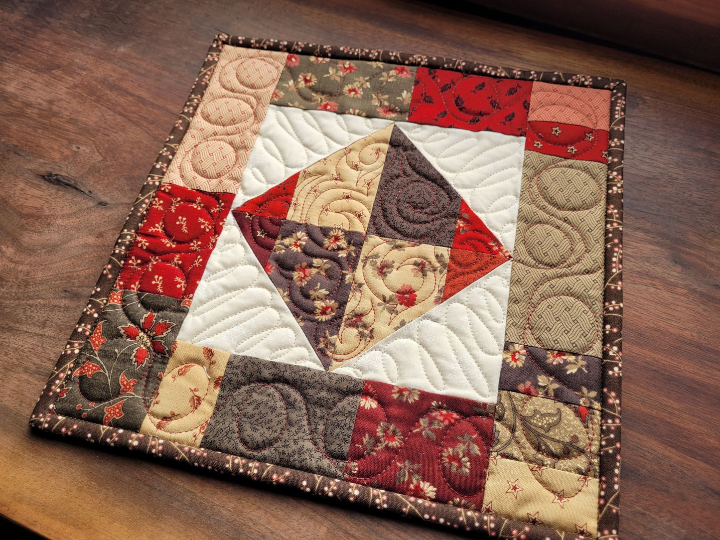mini scrap quilt