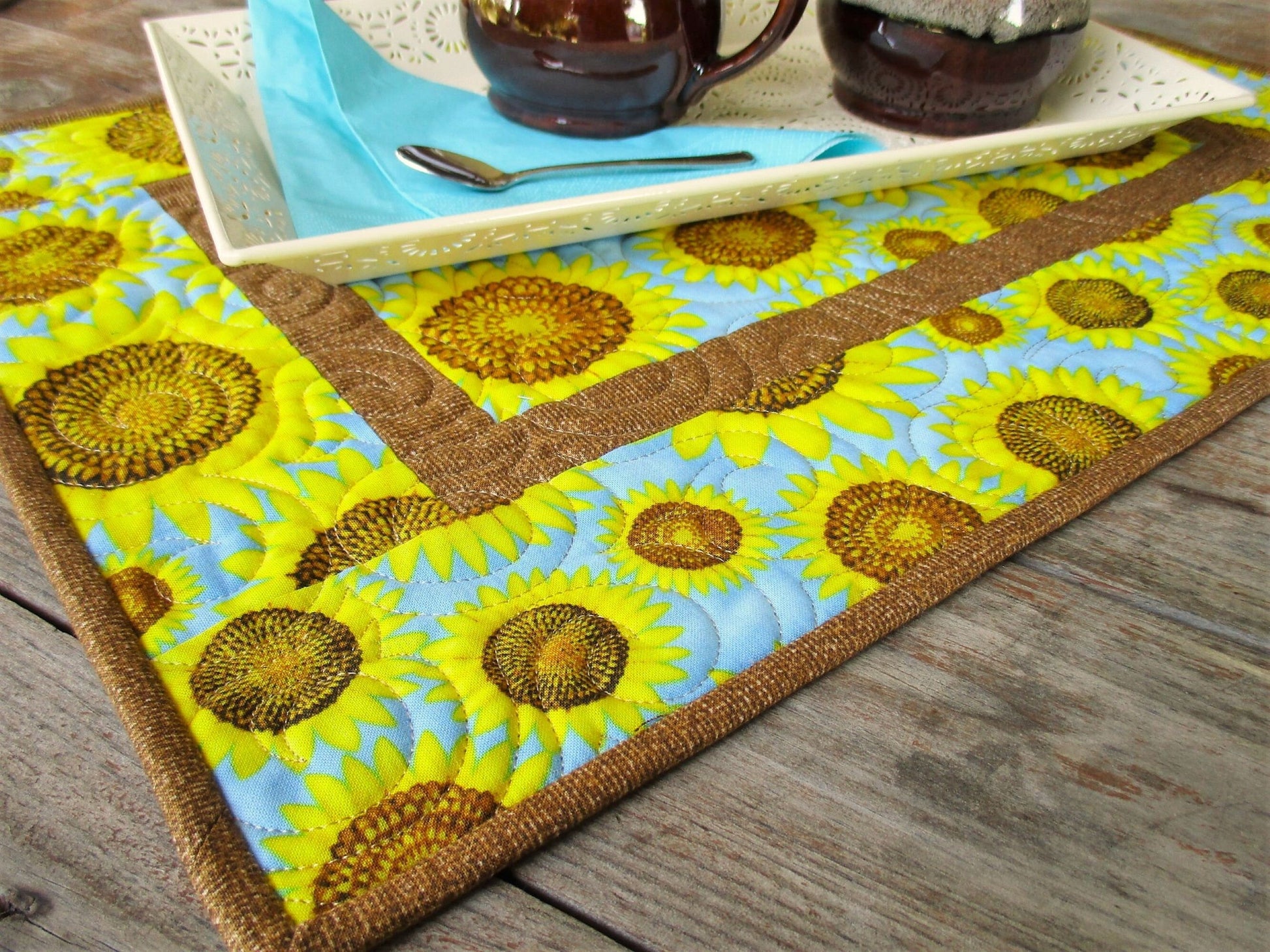 sunflower placemat