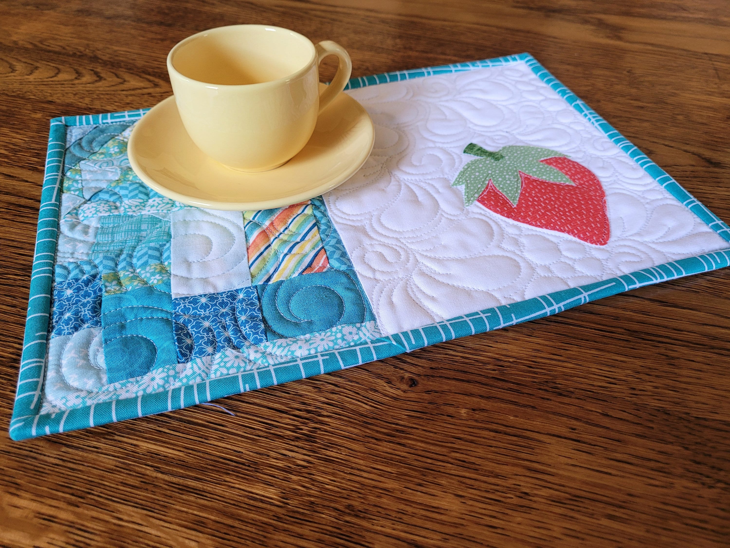 fabric coaster quilt