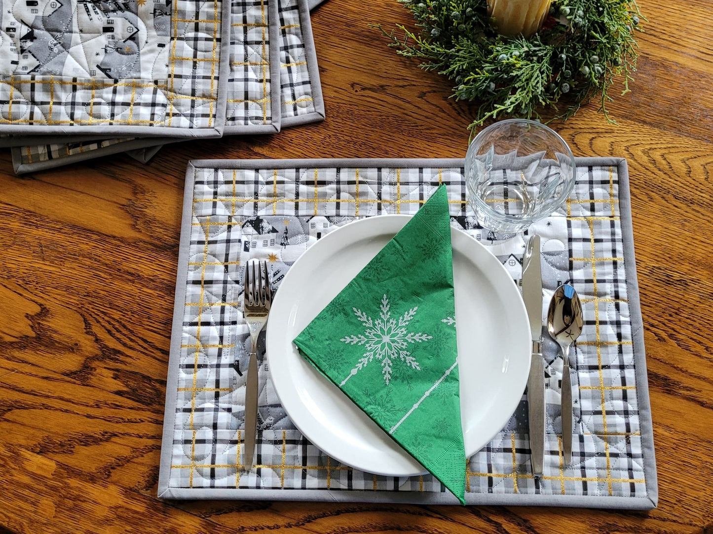 large quilted placemats