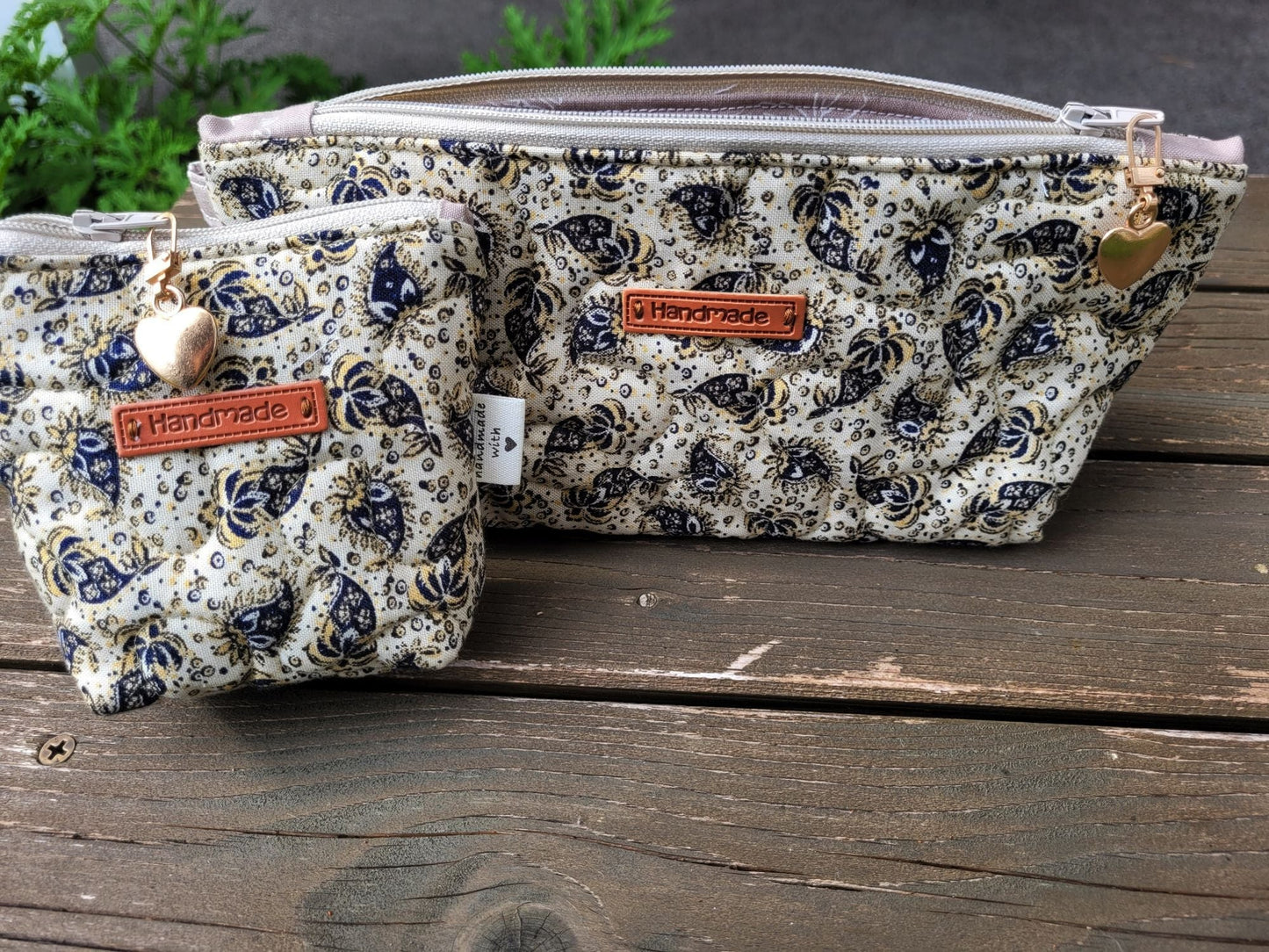small quilted bag set