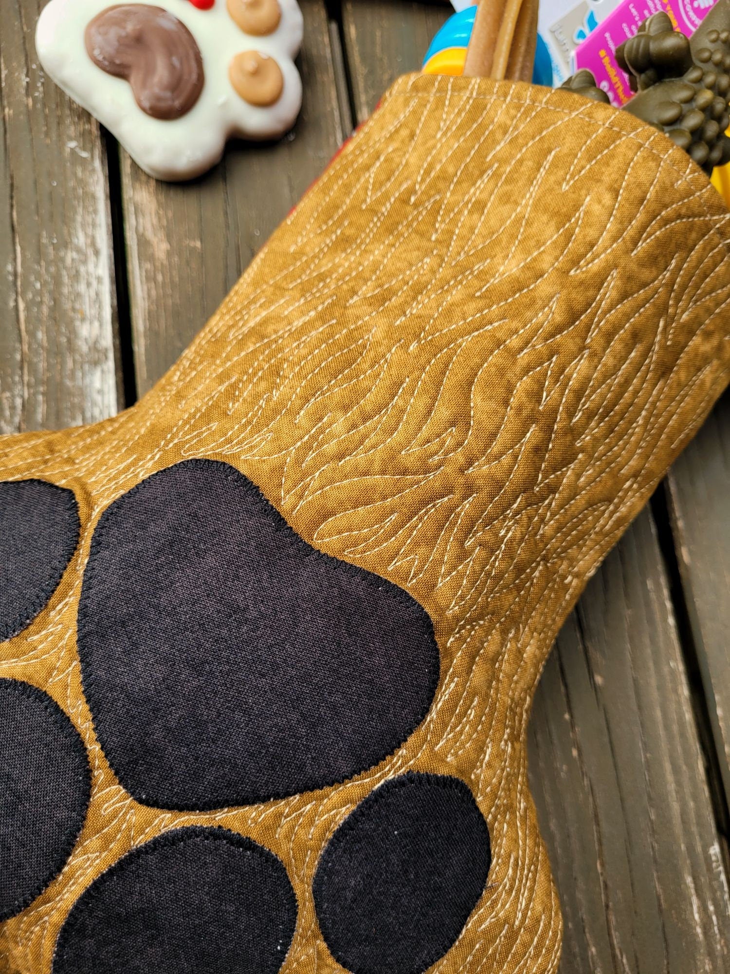 Pet Paw Stocking, Dog or Cat Gift