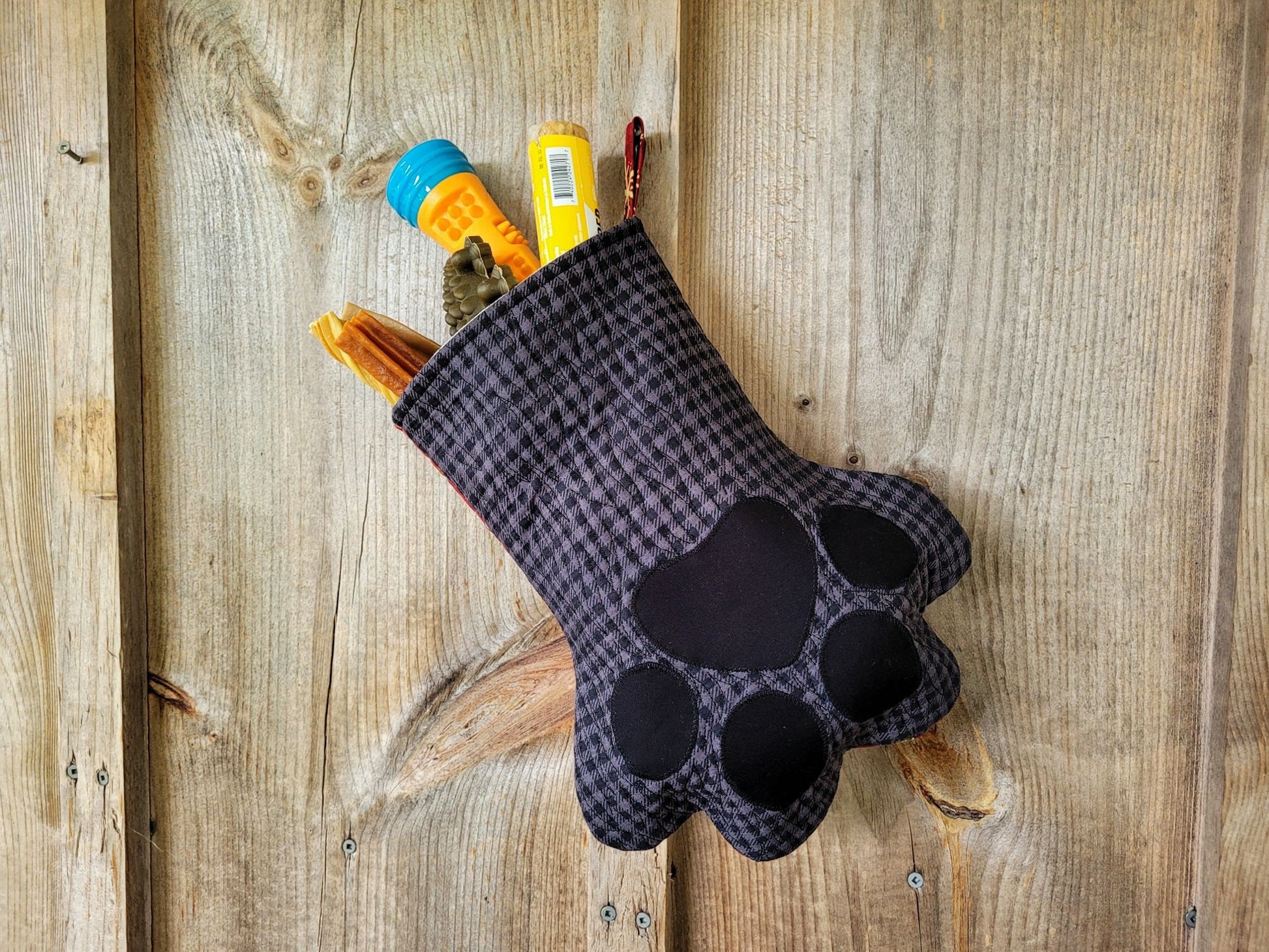 Pet Paw Stocking, Dog or Cat Gift