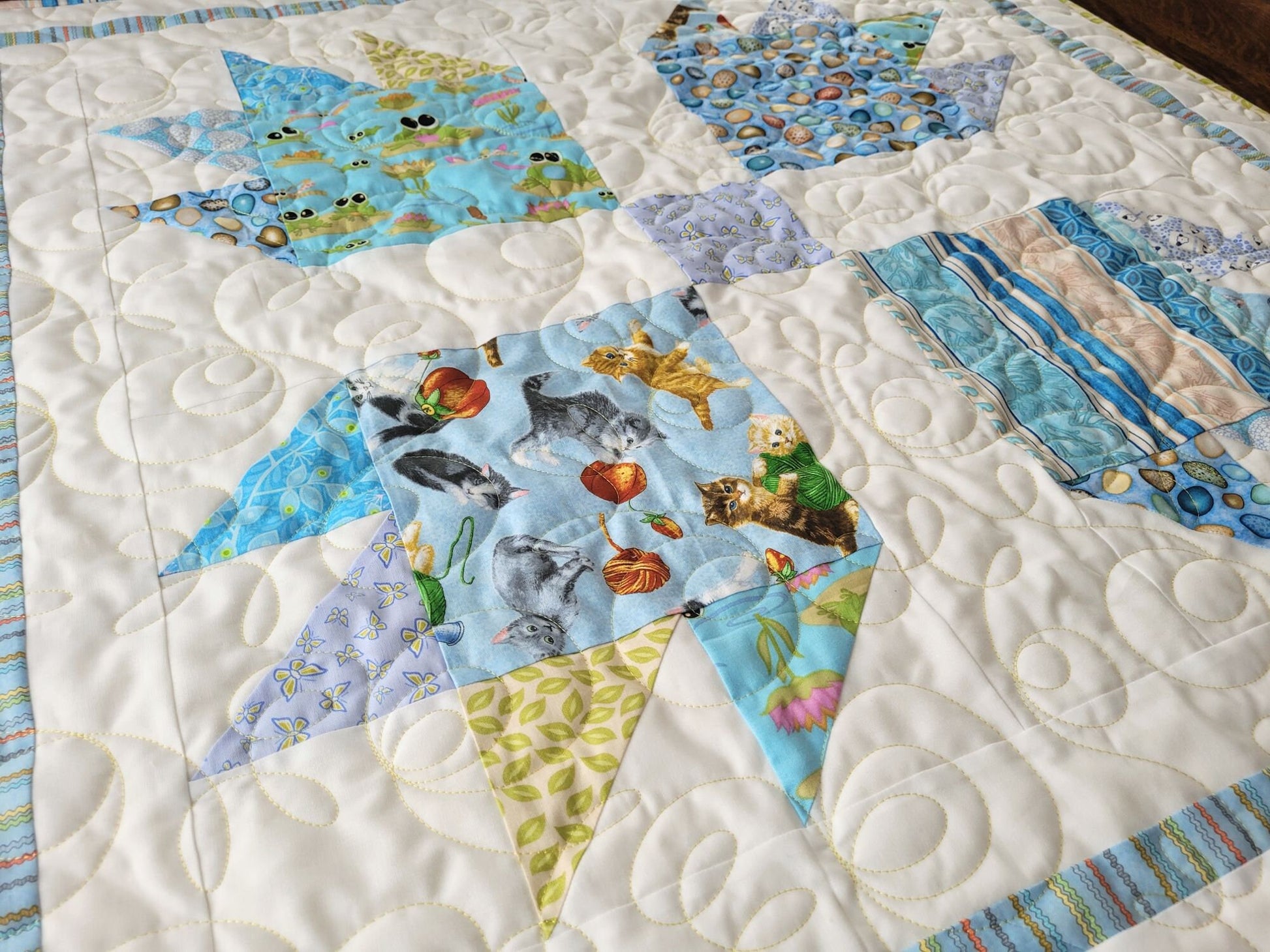 bear paw baby quilt