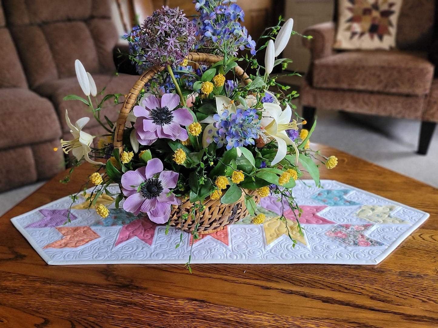 spring table runner